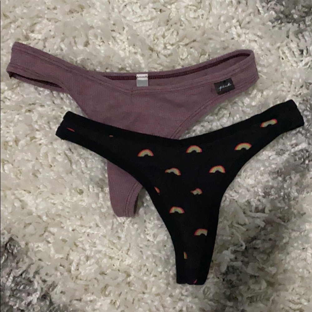 Pink bundle! 2x NEW PINK thongs